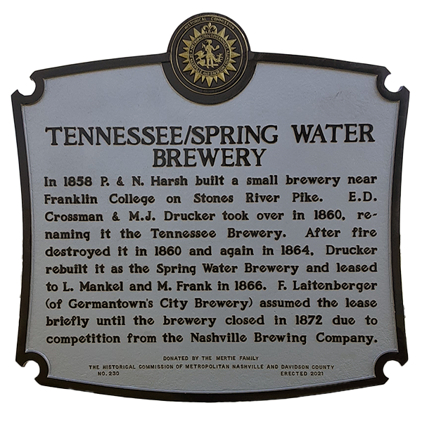 Tennessee Spring Water Brewery | Nashville