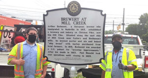 Brewery at Mill Creek | Nashville Historical Marker