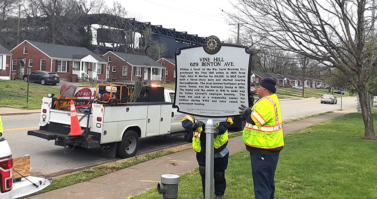 Vine Hill Brewery Marker | Nashville